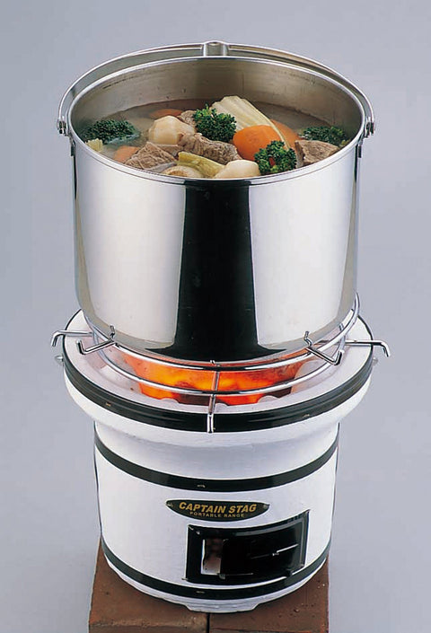CAPTAIN STAG Barbecue BBQ Charcoal Brazier Tripod, Charcoal Grill Master M - 6635
