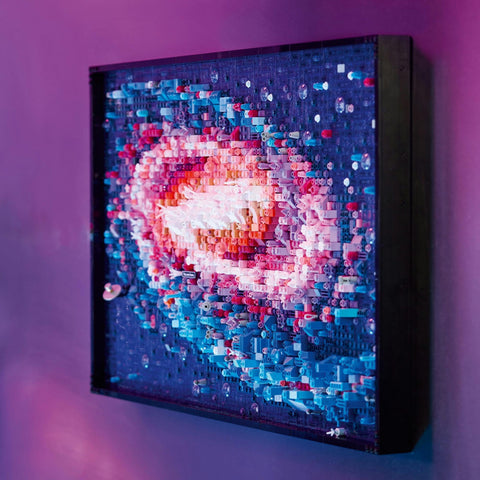 LEGO Art 31212 Milky Way Galaxy Toy Present, Block, Boyfriend, Girls, Boyfriend, Interior, Universe, Art Panel, Painting
