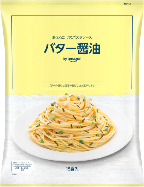 by Amazon Just Mix Pasta Sauce Butter Soy Sauce 15 servings (255g)