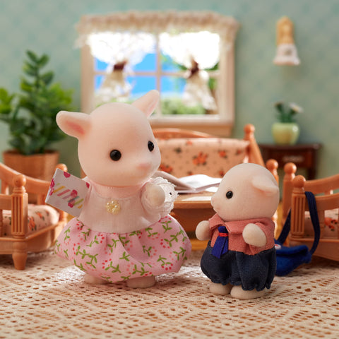シルバニアファミリー 人形 【 ヤギファミリー 】 FS-43 STマーク認証 3歳以上 おもちゃ ドールハウス Sylvanian Families エポック社 EPOCH