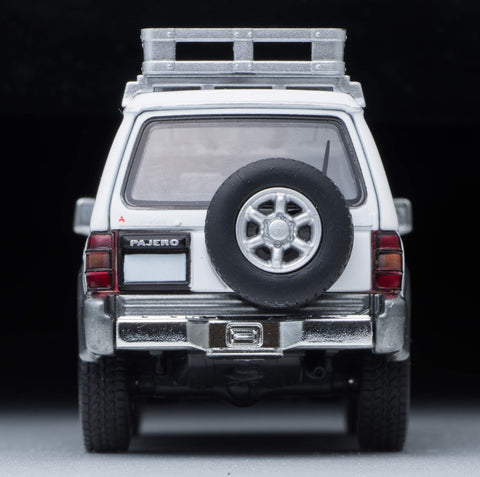 Geocore 64 1/64 #Car Snap 01a Camping (TLV-NEO Mitsubishi Pajero Midroof Wide VR Exclusive Color Included) Accessories & Complete Mini Car Set