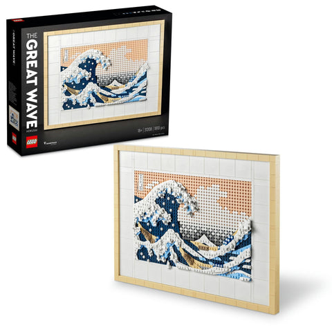 LEGO Toy LEGO Art Katsushika Hokusai  31208 Adult Boys Girls Hokusai Painting, Children's Toy, Educational Toy, Birthday Gift, Lego Blocks, Ages 18 and up