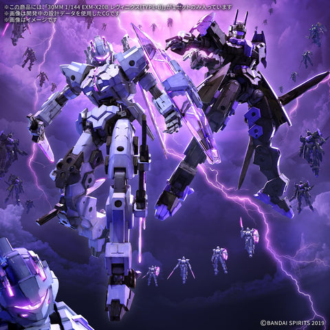 BANDAI SPIRITS 1.2 inches (30 mm) EXM-X20B Levinix (TYPE-B) 1/144 Scale Color-coded Plastic Model