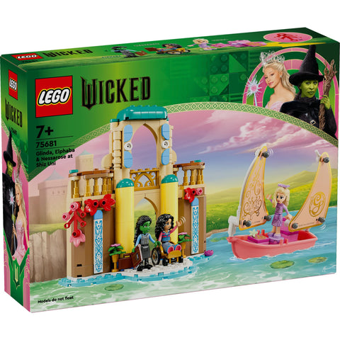 LEGO 75681 Wicked Glinda, Elfava, Nessa Rose, Toy Present, Block, Girls, Boys, Children, 6, 7, 8, 9, Elementary School, Educational, Popular, Wicked Grinda, Elfava