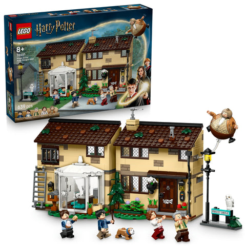 LEGO 76451 Harry Potter Privet Street: Aunt Merge Coming Toy, Birthday Present, Blocks, Boys, Girls, Children, 8, 9, 10 Years, Elementary School Students, Harry Potter Goods, Pretend Play, Pretend
