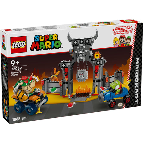 LEGO Super Mario Mario Kart(TM) - Bowser Castle Toy Birthday Present Blocks Boys Girls Children 9 10 11 Elementary School Mario Merchandise Game 72039