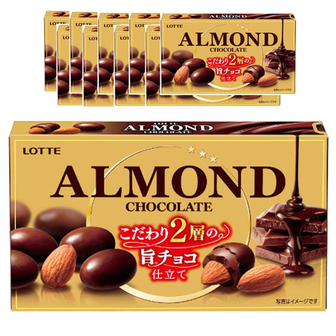 ロッテ アーモンドチョコレート 86g×10個