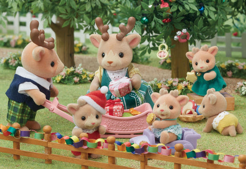 森贝儿家族 人偶 【 驯鹿家族 】 FS-44 ST标志认证 3岁以上 玩具 玩具玩具屋 Sylvanian Families EPOCH
