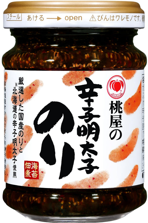 모모야 가라시 명란젓 95g [홋카이도 가라시 명란젓 수케 토다라 일본식 노리 츠쿠다니 라이스 (츠쿠다니 명란젓 포함)]