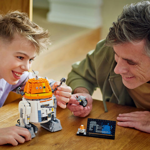 LEGO 75416 Star Wars C1-10P 'Chopper' Astromech Droid Toy Toy Birthday Present Block Boys Girls Children 10 Years Old 11 Years Old 12 Years Old Elementary School Universe Figure Goods