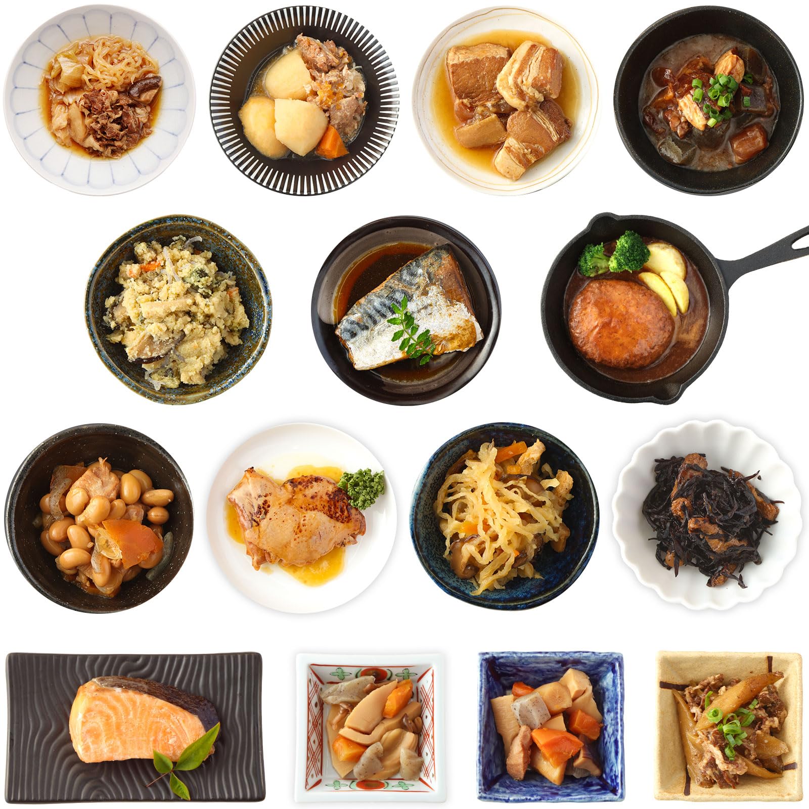 人気 詰め合わせ 15品目セット】うちのや レトルト食品 おかず 惣菜 