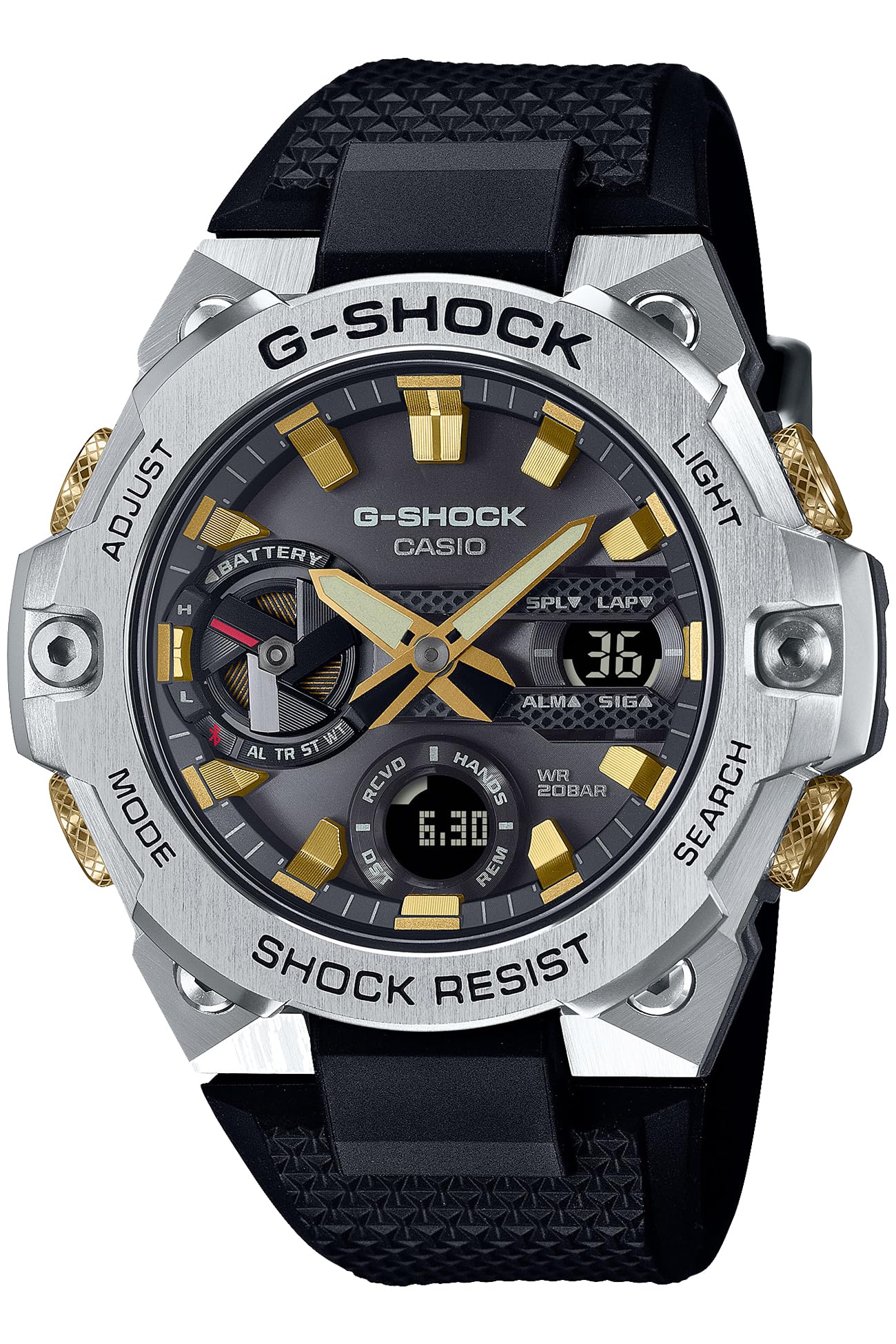 カシオ] 腕時計 ジーショック 【国内正規品】 G-STEEL タフソーラー 