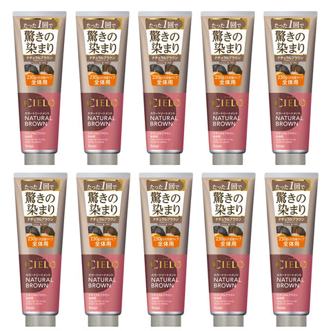 CIELO Coloring Treatment For overall coloring Natural Brown　×１０