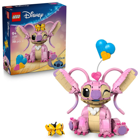 LEGO 43257 Disney Angel Toy Birthday Present Block Girls, Boys, Children, 9, 10, 11 Years, Elementary School Students, Mother and Father Figure, Toy