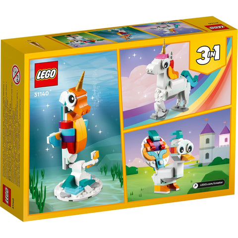 LEGO 樂高 Creator 獨角獸 31140 玩具 積木 禮物 動物 動物 夢幻 男孩 女孩 7歲以上