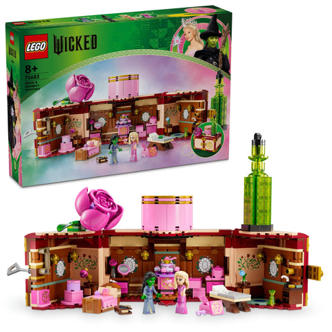LEGO Wicked Glinda Elfava 75683 Wicked Glinda Elfava Toy Present, Blocks for Girls, Boys, Children, 7, 8, 9, 10, Elementary School Students, Educational, Popular,