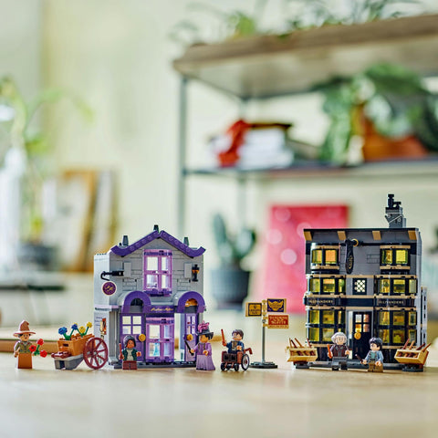 LEGO 76439 Harry Potter Olivander Shop and Madame Markin's Clothing Store, Toys, Presents, Blocks, Boys, Girls, Children, 7, 8, 9, 10, Elementary School Students