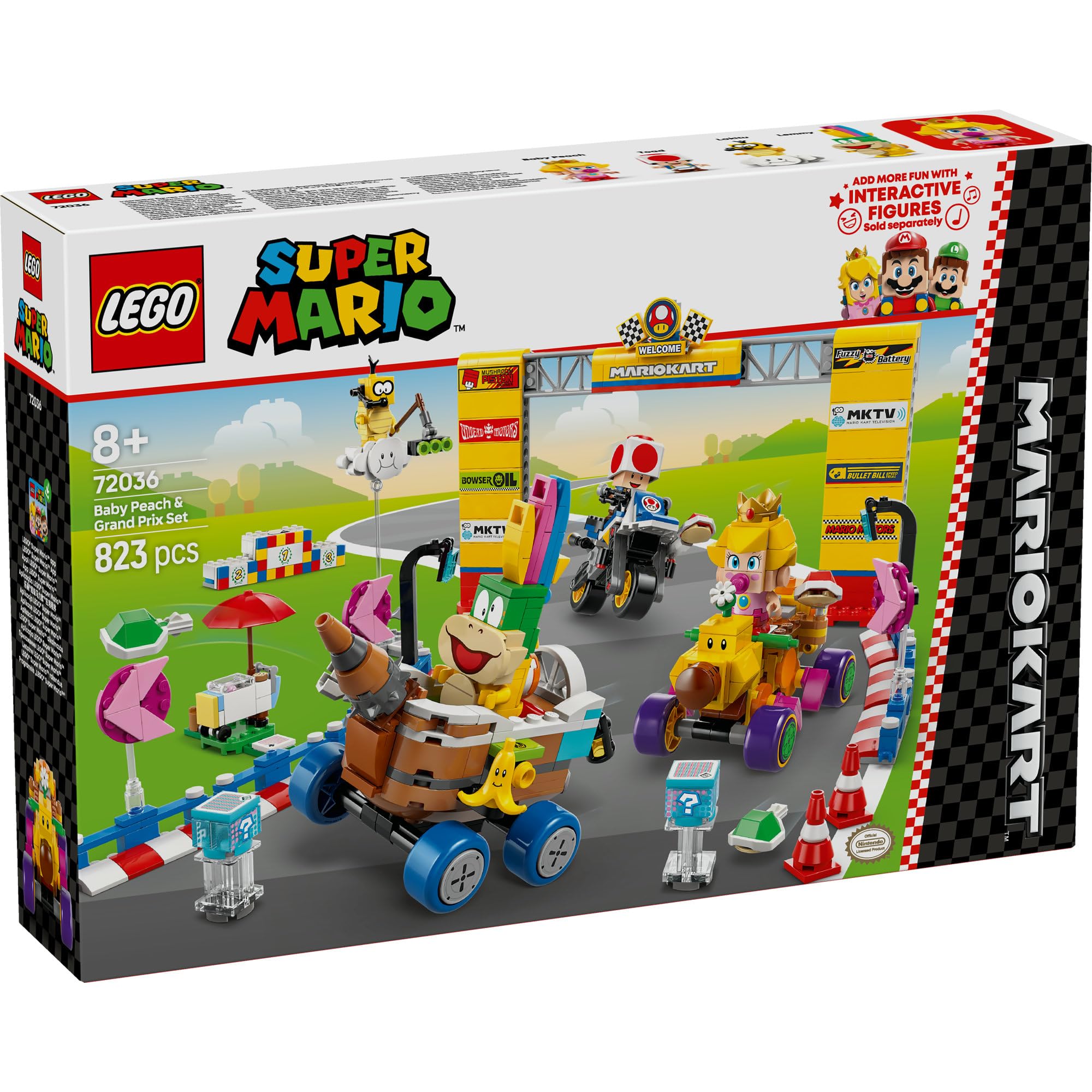 レゴ(LEGO) スーパーマリオ マリオカート(TM) – ベビィピーチ と