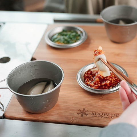 Snow Peak 雪峰 Sierra 杯 鈦 不鏽鋼 深型/雪峰節慶限定 迷你