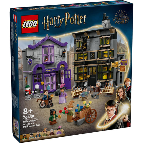 レゴ(LEGO) ハリー・ポッター オリバンダーの店とマダム・マルキンの洋装店 おもちゃ 玩具 誕生日 プレゼント ブロック 男の子 女の子 子供 8歳 9歳 10歳 小学生 ハリーポッター グッズ 76439