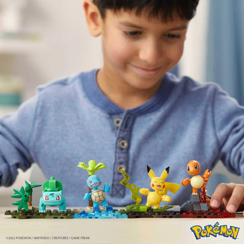 Mega Pokemon HFG05 Kanto Region Team Building Block Set [Number of Pieces: 130] [6 Years Old and Up]