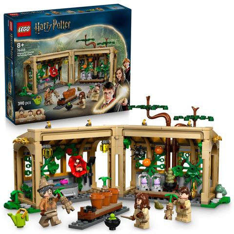 LEGO 76445 Harry Potter Hogwarts Castle: Herbalistics Toy, Birthday Gift, Block, Girls, Boys, Children, 8, 9, 10 Years, Elementary School Students, Harry Potter Goods, House Plants, Fake Green