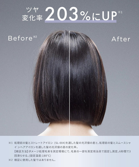 SALONIA Smooth Shine 直髮器/捲髮棒，24 毫米，灰色