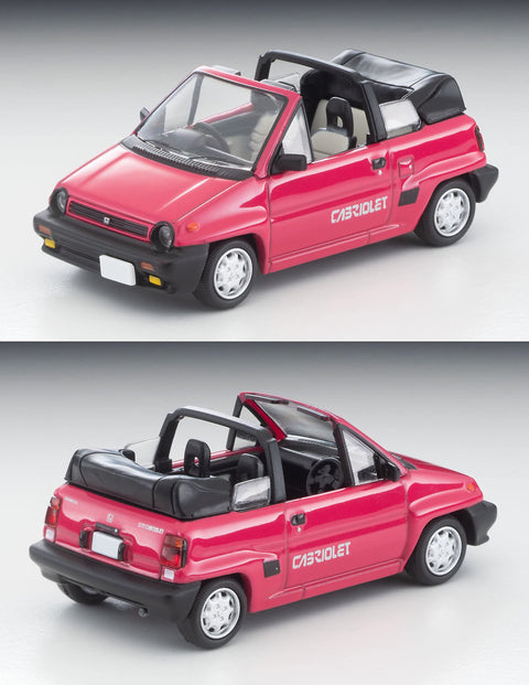 Geocore 318910 1/64 # Car Snap 11a TV Crew (Honda City Cabriolet Included) ABS / PVC Painted Partially Assembled Doll / Accessories + Diecast Made Complete Mini Car Set
