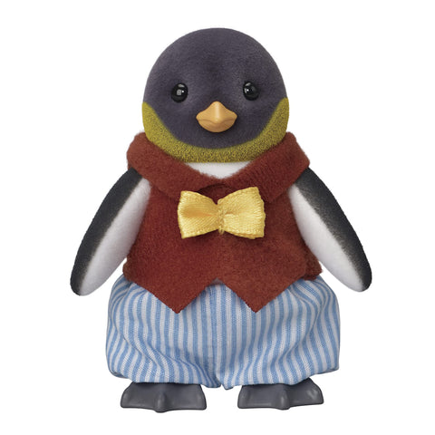EPOCH Sylvanian Families FS-45 Penguin Family Dolls, Safety Toy Mark Certified, Toy for Ages 3 Years and Up, Dollhouse