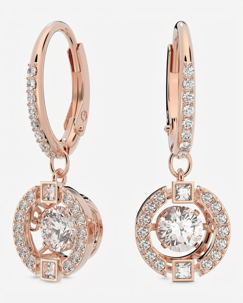 Swarovski 施華洛世奇Sparkling Dance, 玫瑰金鍍層, 水晶