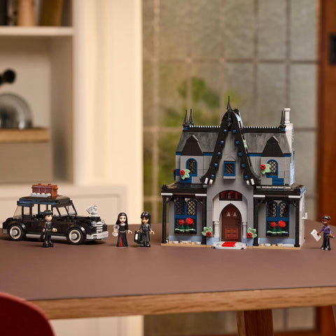 Lego 76786 Wednesday Morticia Cottage Toy, Birthday Present, Blocks, Girls, Boys, Kids, 10 Years, 11 Years, 12 Years, Elementary Students, Figure, Goods, Interior, Stylish