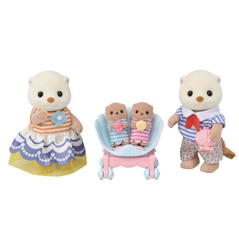 Sylvanian Families 人偶 【 海獭家族 】 FS-54 ST标志认证 3岁以上 玩具 娃娃屋 Sylvanian Families EPOCH