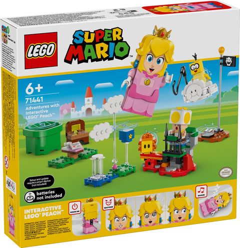 LEGO 超級瑪利歐 樂高(R) 桃子 和 冒險!玩具 禮物 積木 女孩 男生 兒童 5歲 6歲 7歲 8歲 小學生 益智 人氣 Mario 71441