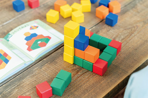 Kumon Publishing Shape Cube Tsumiki Educational Toy, For Ages 3 and Up