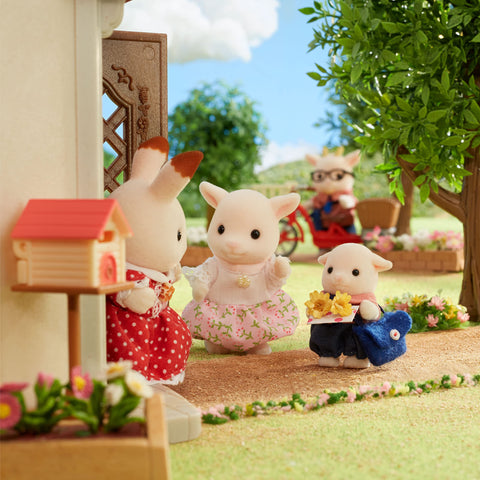 森贝儿家族 人偶 【 山羊家族 】 FS-43 ST标志认证 3岁以上 玩具 玩具玩具屋 Sylvanian Families EPOCH