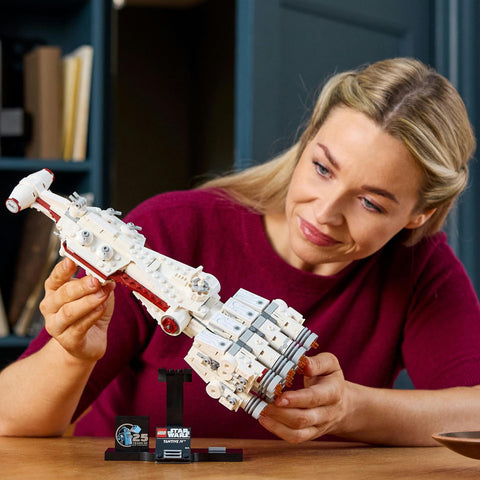 LEGO 75376 Star Wars Tantive IV Toy Toy Present Block Male Father Father Boyfriend Female Mother Mother Her Adult Spaceship