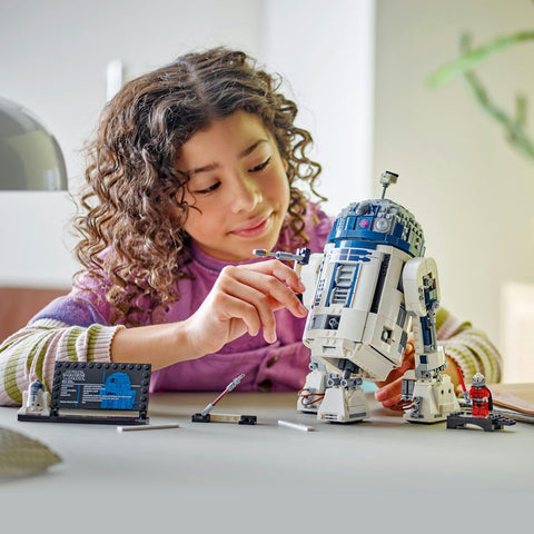 LEGO 75379 Star Wars R2-D2 Toy Present, Blocks, Boys, Girls, Children, 9, 10, 11, 12, Elementary School Students