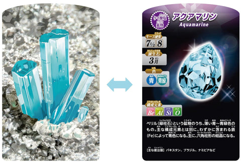 Kumon Publishing Gem and Mineral Discovery Card Game KUMON TOY STEAM Educational Toy, Science, STEM Education TS-50