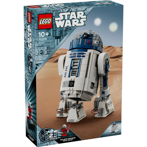 LEGO 75379 Star Wars R2-D2 Toy Present, Blocks, Boys, Girls, Children, 9, 10, 11, 12, Elementary School Students
