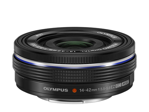 올림푸스 일렉트릭 팬케이크 줌 렌즈 M.ZUIKO 디지털 ED 14-42mm F3.5-5.6 EZ BLK