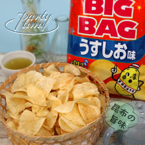 [ポテトチップス] カルビー ポテトチップス ビッグバッグ うすしお味 160g×12袋 大容量 たっぷり パーティー おやつ おつまみ