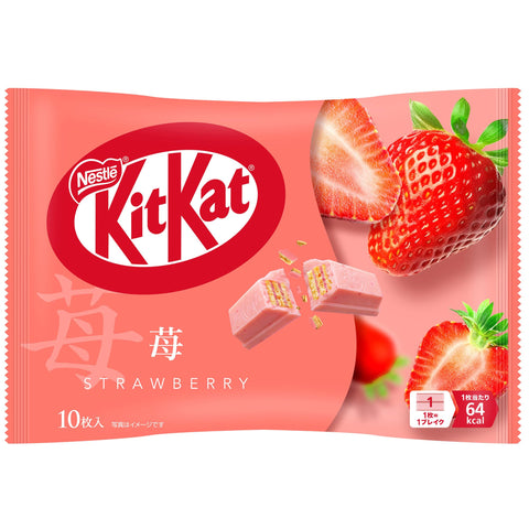네슬레 재팬 킷캣 스트로베리 10매 x 12봉지, 초콜릿