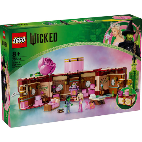 LEGO Wicked Glinda Elfava 75683 Wicked Glinda Elfava Toy Present, Blocks for Girls, Boys, Children, 7, 8, 9, 10, Elementary School Students, Educational, Popular,