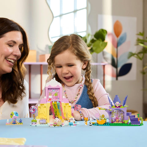 Lego 11205 Gabby Dollhouse, Sweet Mountain and Kitty Garden, Toy, Birthday, Present, Blocks, Education, Boys, Girls, Children, 4, 5, 6, Interior, Fashionable Doll