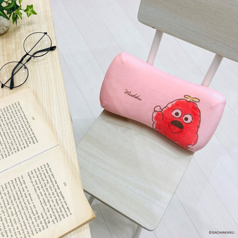 MORIPiLO 4621420 Morishita Memory Foam Pillow, For Kids, Adults, Mook, Red, 5.9 x 12.2 inches (15 x 31 cm), Stuffed Toy, Cushion, Body Pillow, Hirake, Ponkiki, Character Goods