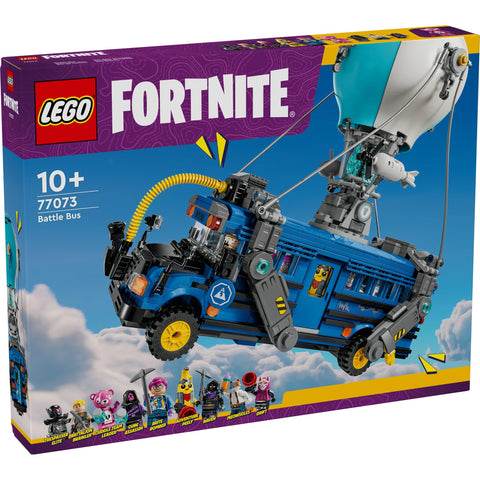 レゴ(LEGO) フォートナイト バトルバス おもちゃ 玩具 誕生日 プレゼント ブロック 男の子 女の子 子供 10歳 11歳 12歳 小学生 ゲーム 乗り物 車 ミニカー 77073