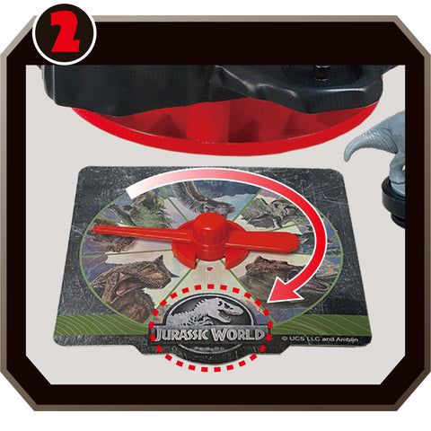 EPOCH Jurassic World Big Eruption! Flying Volcano Game, ST Mark Certified, For Ages 4 and Up, Dinosaur Toy, Game, Number of Players: 2–4 People EPOCH