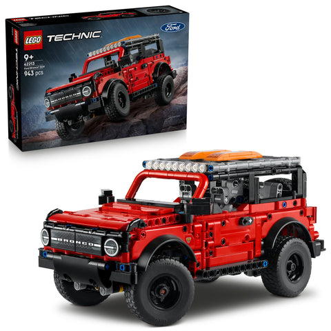 Lego 42213 Technic, Ford Bronco(R) SUV, Toy, Birthday Gift, Blocks, Boys, Girls, Kids, 9, 10, 11, Elementary School, Vehicle, Car, Mini-Car, Figure, Goods
