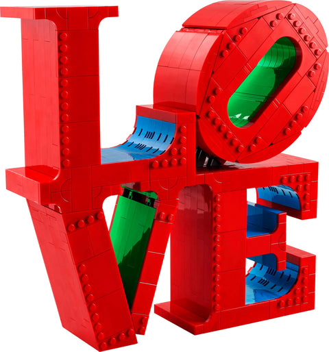 LEGO 樂高 樂高藝術 LOVE 玩具 生日 禮物 積木 男性 女性 室內裝潢 時尚 母親 31214