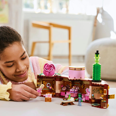 LEGO Wicked Glinda Elfava 75683 Wicked Glinda Elfava Toy Present, Blocks for Girls, Boys, Children, 7, 8, 9, 10, Elementary School Students, Educational, Popular,